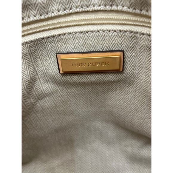 Tory Burch Ella Large Floral Canvas Tote Bag - Picture 14 of 15